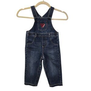 Guess Denim Overalls with Adjustable Straps Size 24 Months
